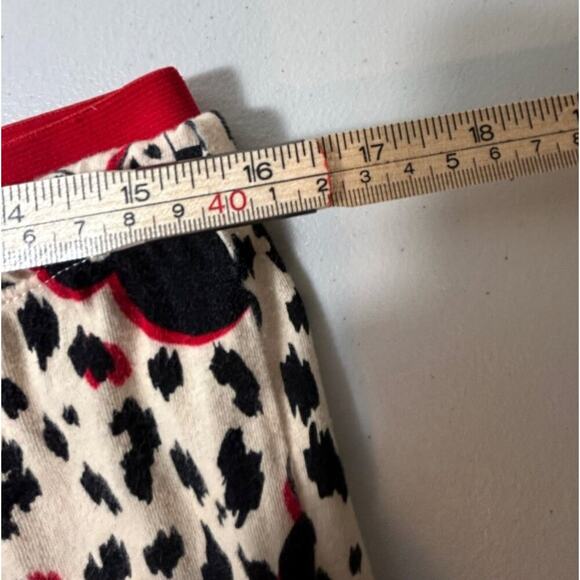 Disney Minnie Mouse Sleepwear Lounge Pajama Pants Leopard Print Size M (8-10) - Picture 5 of 6